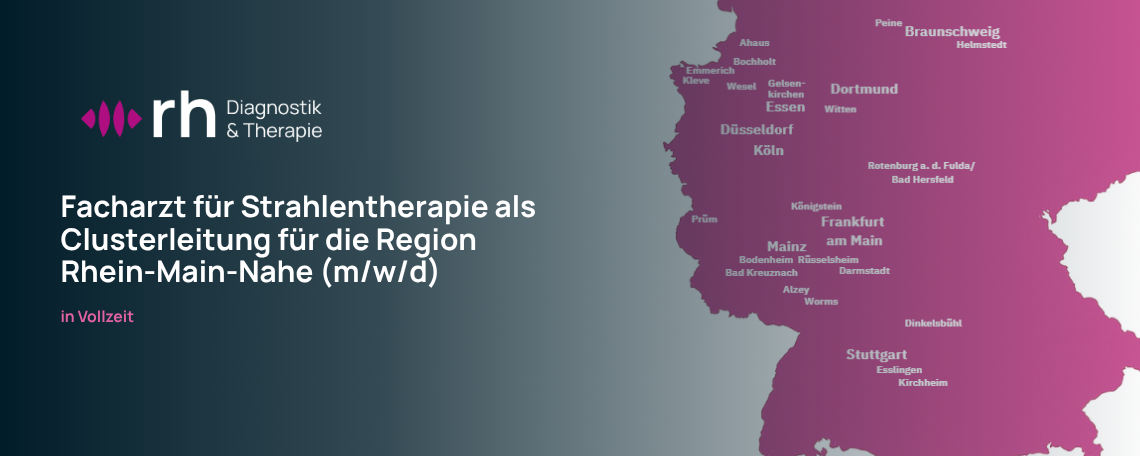 Facharzt Strahlentherapie (m/w/d) als Clusterleitung für unsere Region RheinMainNahe, 1. Bild